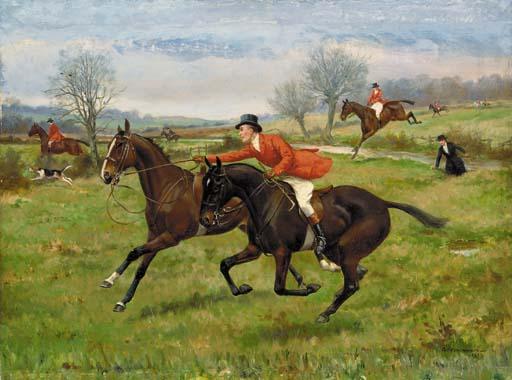 George Derville Rowlandson - The gallant huntsman