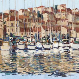 George Devlin, R.G.I. - Late afternoon, Port Vendres