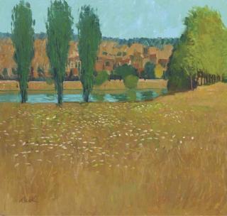 George Devlin, R.G.I. - Towards Vétheuil