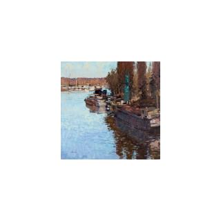 George Devlinb. - Seine Barge At Port D\'Ilon