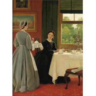 George Dunlop Leslie R.A. - Afternoon Tea