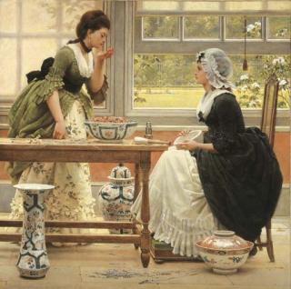 George Dunlop Leslie, R.A. - Pot-Pourri