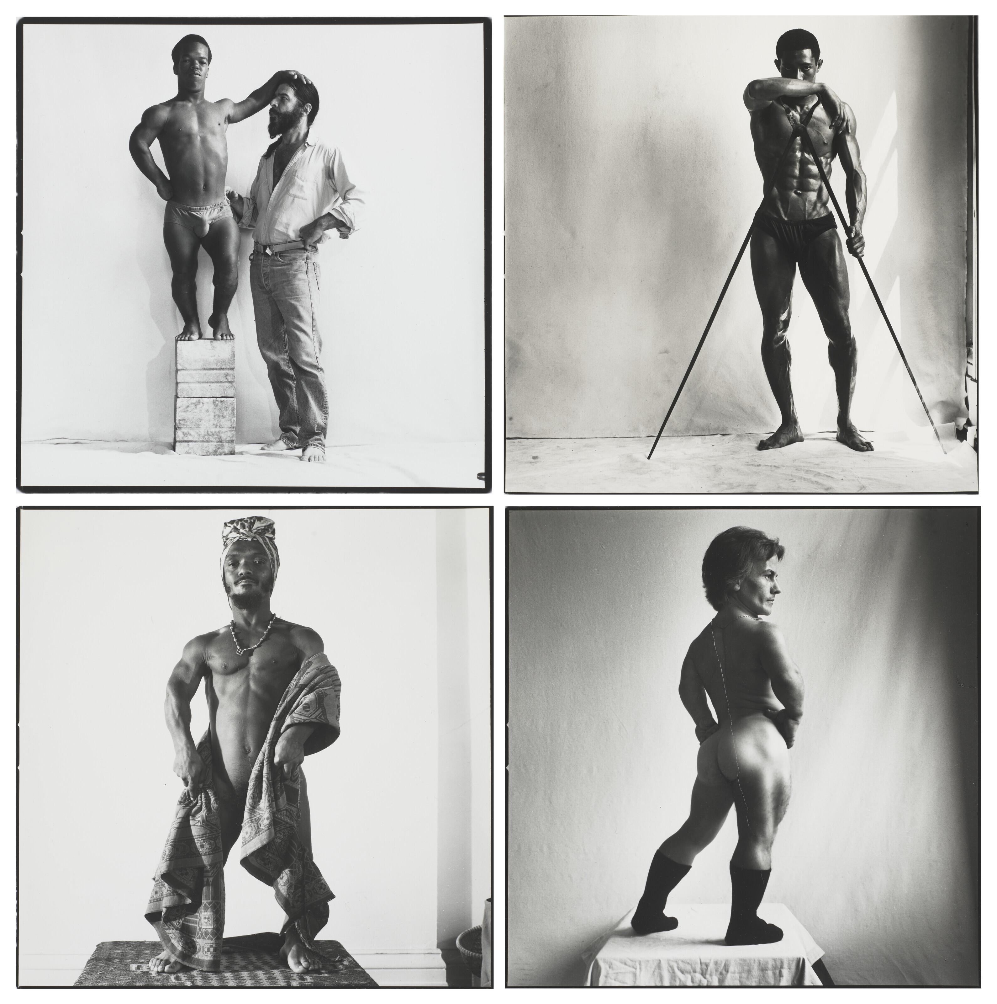 George Dureau - A Group of Six Portraits, 1970s–1980s