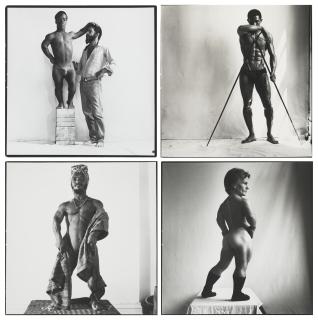 George Dureau - A Group of Six Portraits, 1970s–1980s