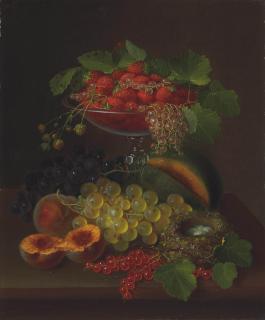 George E. Forster - Still Life with Fruit