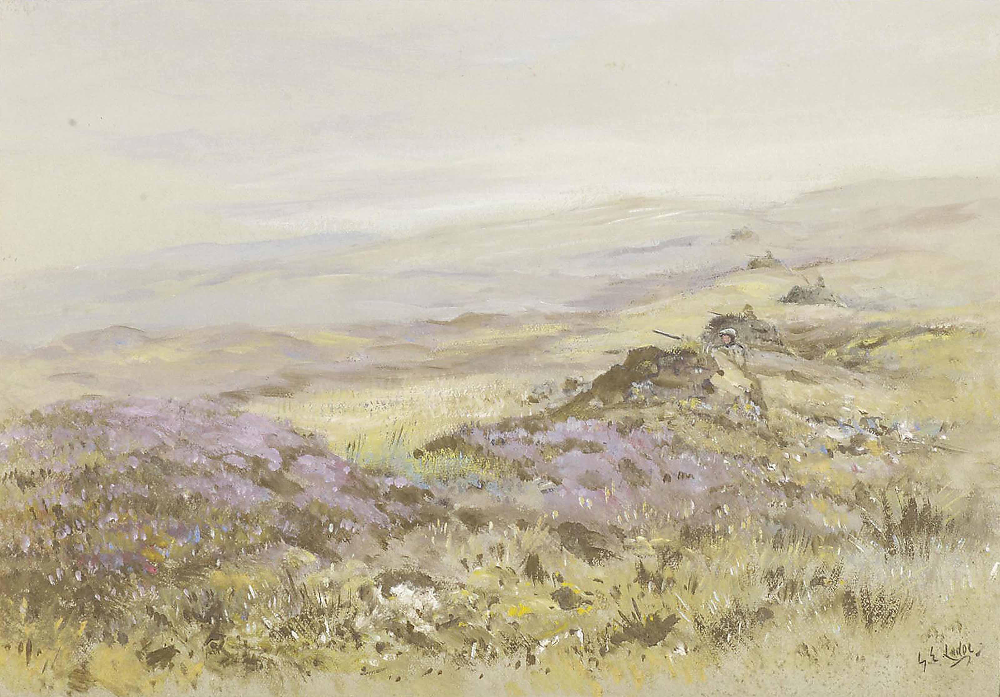 George Edward Lodge - Waiting for the drive