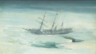 George Edward Marston - S.Y. Endurance Trapped In The Ice In The Weddell Sea