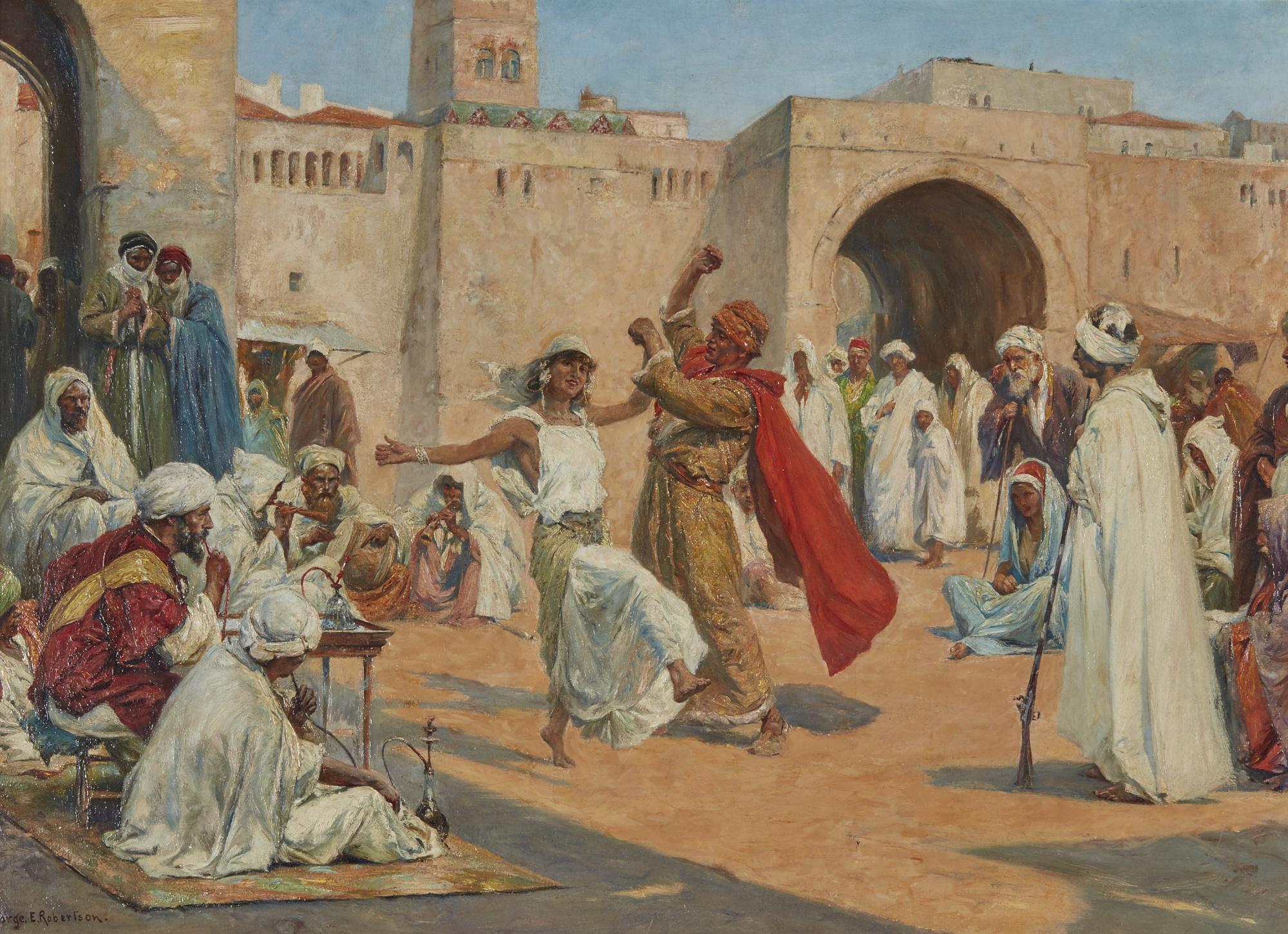 George Edward Robertson - In The Medina