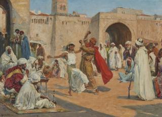 George Edward Robertson - In The Medina