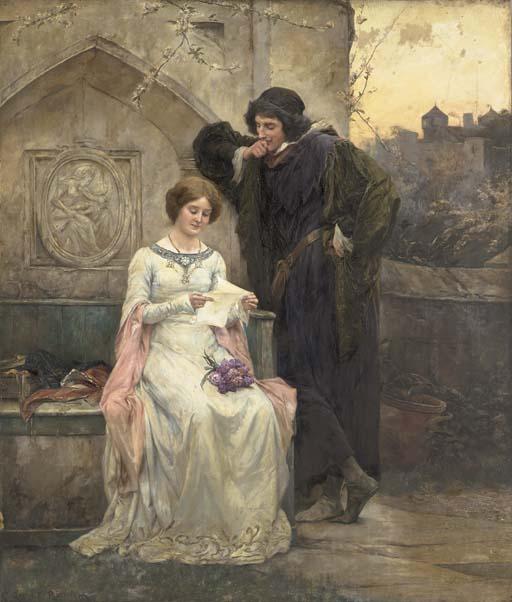 George Edward Robertson - The love letter