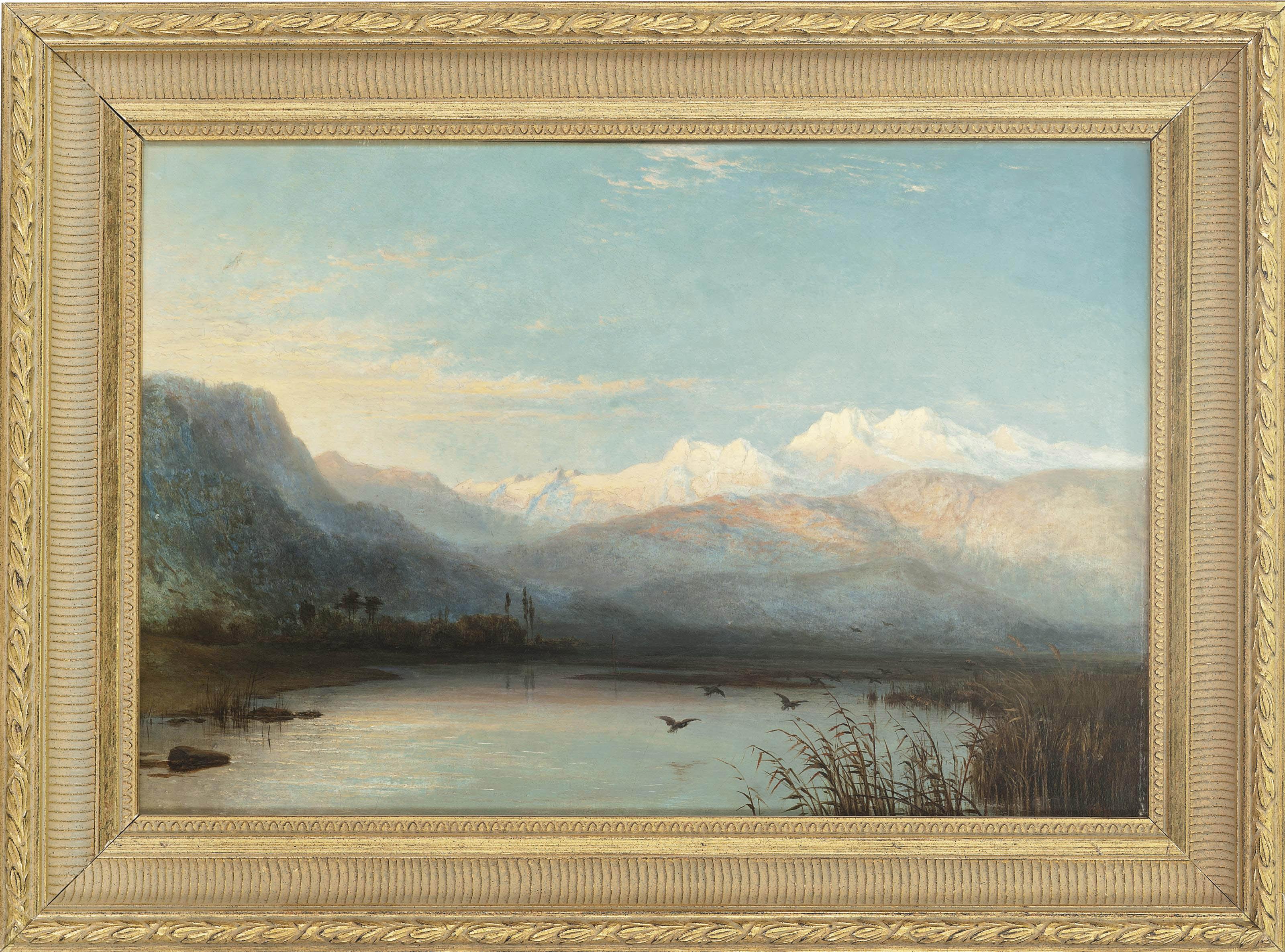 George Edwards Hering - Lake Orta, Northern Italy