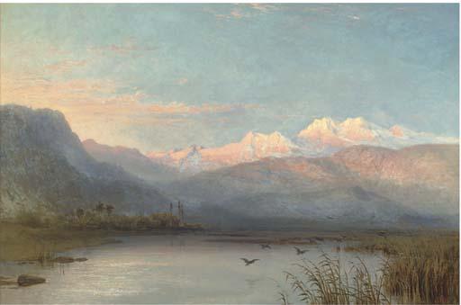 George Edwards Hering - Lake Orta, Northern Italy