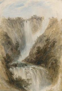 George Edwards Hering - The falls of Terni