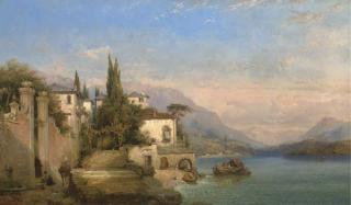 George Edwards Hering - Varenna, Lake Como