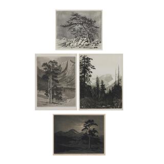 George Elbert Burr - A Group of Four Colorado Landscapes 4