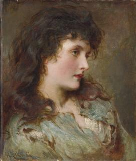 George Elgar Hicks, R.B.A. - Maud Muller