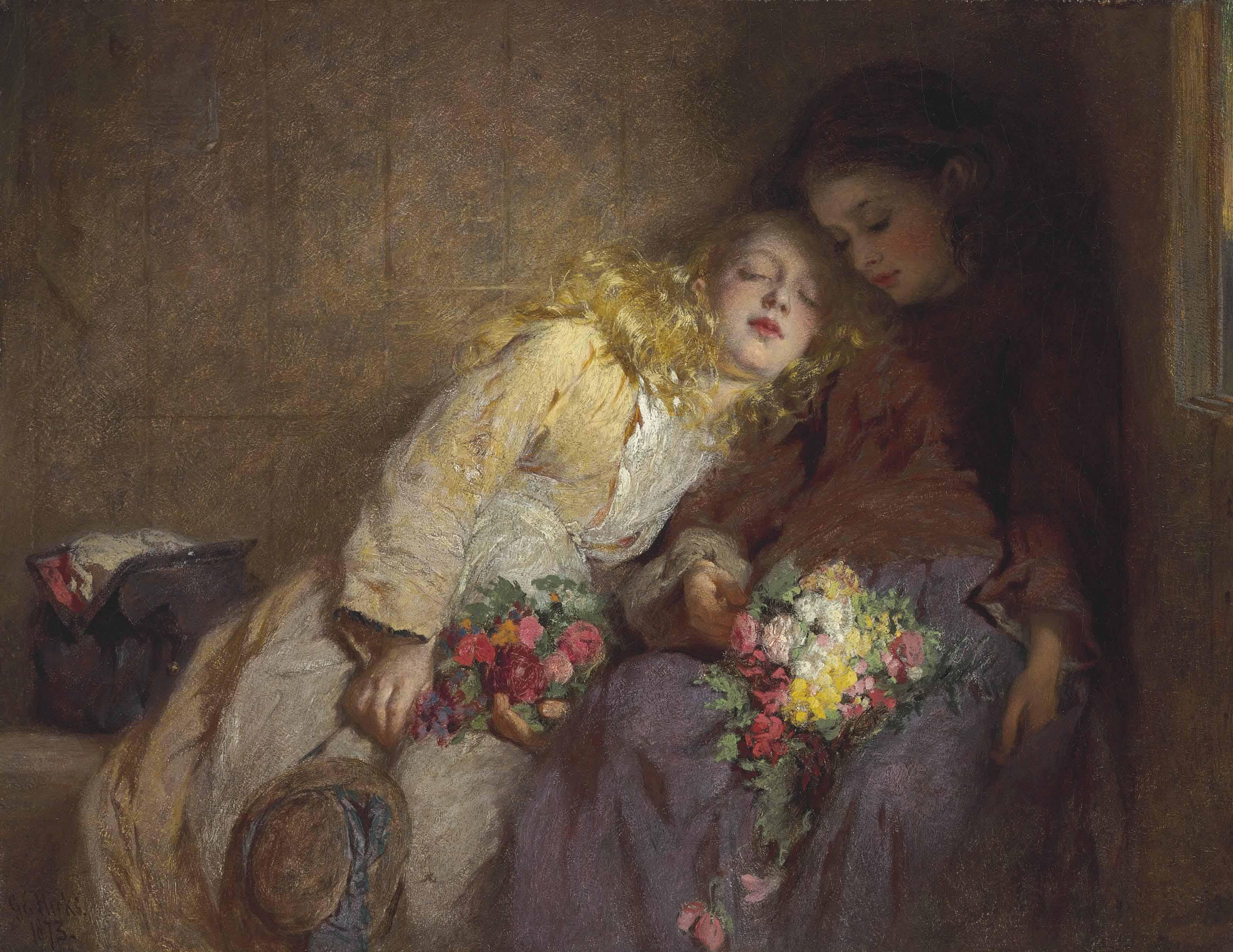 George Elgar Hicks, R.B.A. - The Return Home