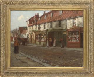 George Elgar Hicks - Eltham High Street