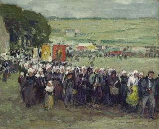 George Elmer Browne - Le Pardon de Saint Anne de Palou