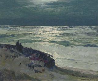 George Elmer Browne - Solitude by the Sea