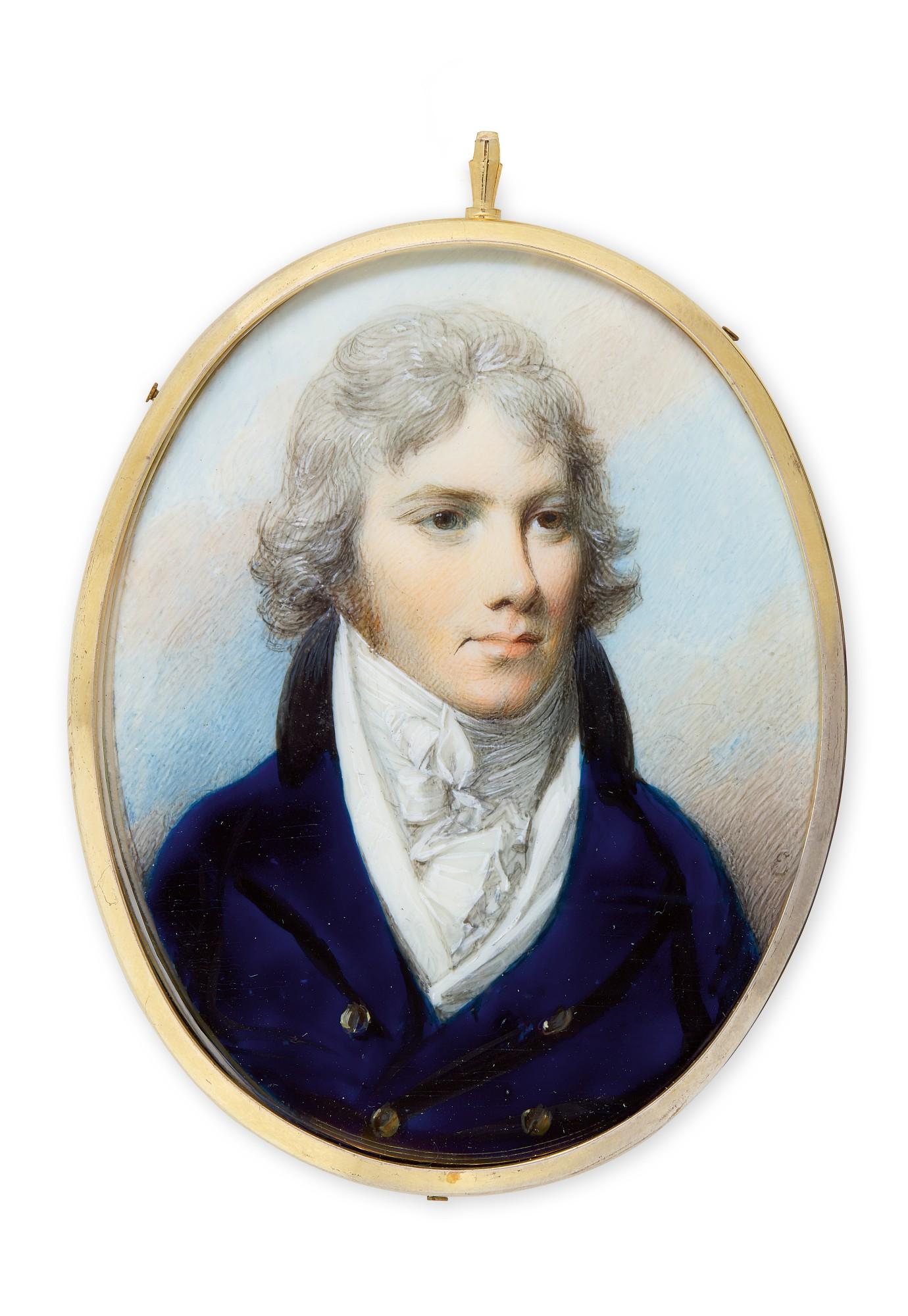 George Engleheart - Portrait Of A Gentleman, Circa 1805