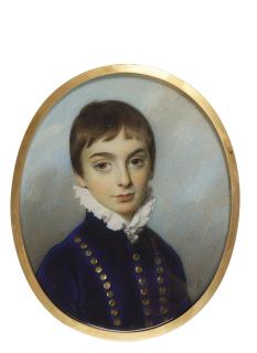 George Engleheart - Portrait Of Master Joseph May