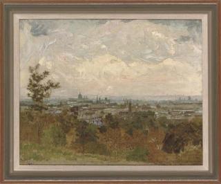 George F. Carline, R.B.A. - London from Parliament Hill
