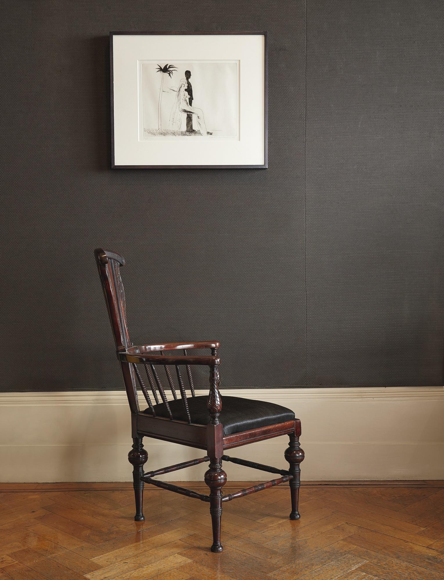 George Faulkner Armitage - Fine Art Society Gallery Armchair