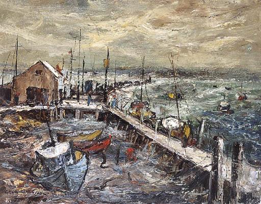 George Feather Lawrence - Southerly Buster Botany Bay, New South Wales