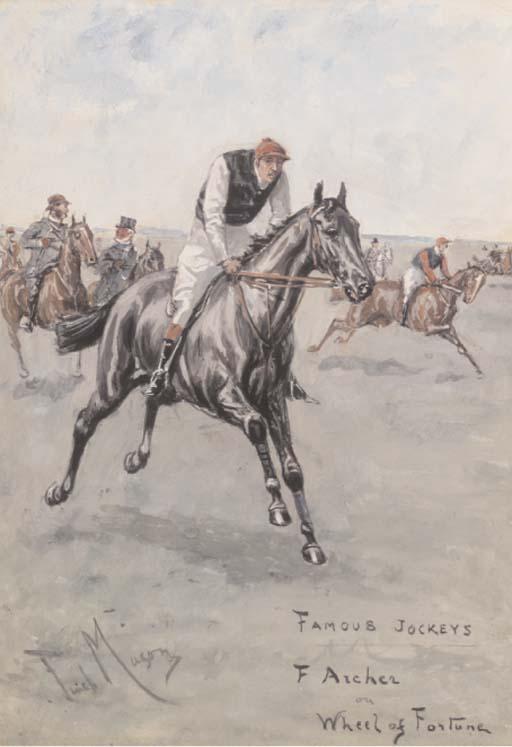 George Finch Mason - Fred Archer On Wheel of Fortune; Tom French On King Craft; And Maidment On Cremorne