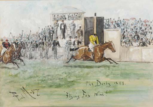 George Finch Mason - The Derby, 1899, Flying Fox wins!