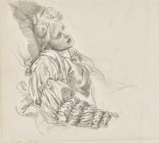 George Frederic Watts, O.M., R.A. - Ellen Terry Asleep