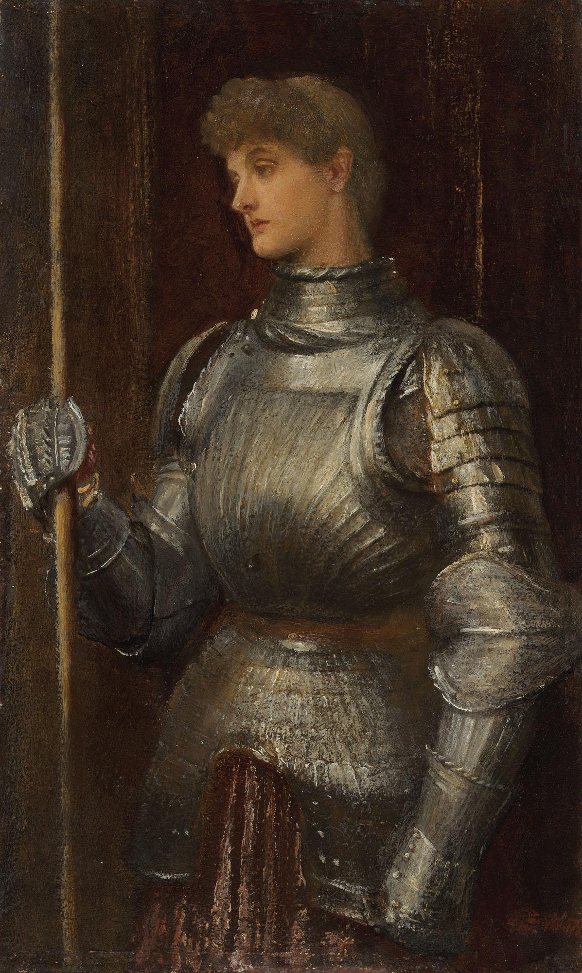 George Frederic Watts, O.M., R.A. - Joan of Arc