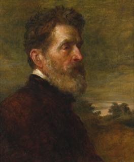 George Frederic Watts, O.M., R.A. - Portrait Of Major General Talbot