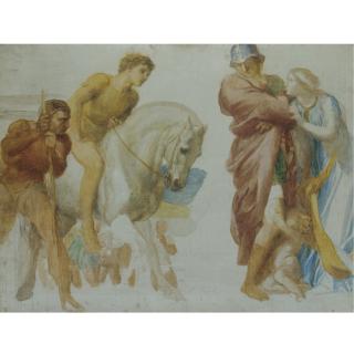 George Frederic Watts, O.M., R.A. - Study For Coriolanus