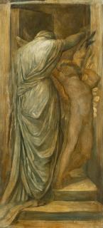 George Frederic Watts, O.M., R.A. - Study for \'Love and Death\'