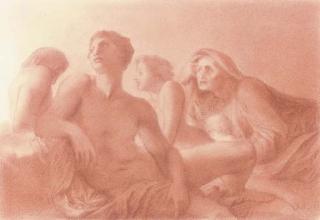 George Frederic Watts, O.M., R.A. - \'The People That Walked In Darkness\'