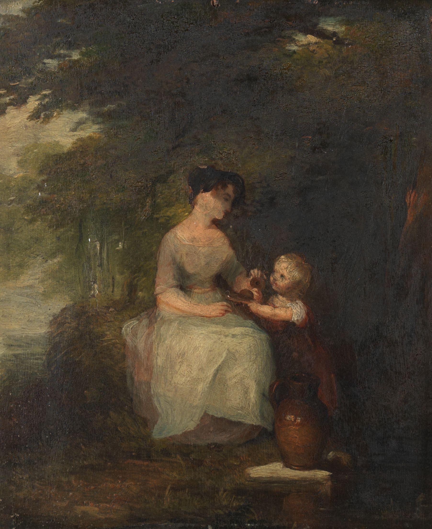 George Frederic Watts, OM RA - Mother and child