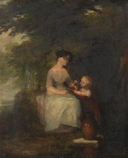 George Frederic Watts, OM RA - Mother and child