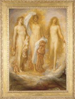 George Frederic Watts - Olympus on Ida (The Judgment of Paris)