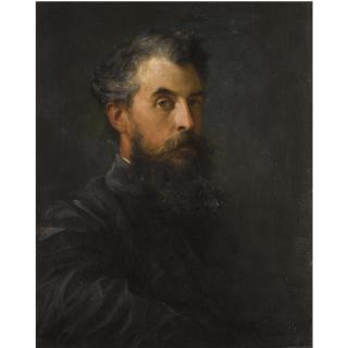 George Frederick Watts - Portrait Of A Gentleman, Possibly Wilfred Scawen Blunt