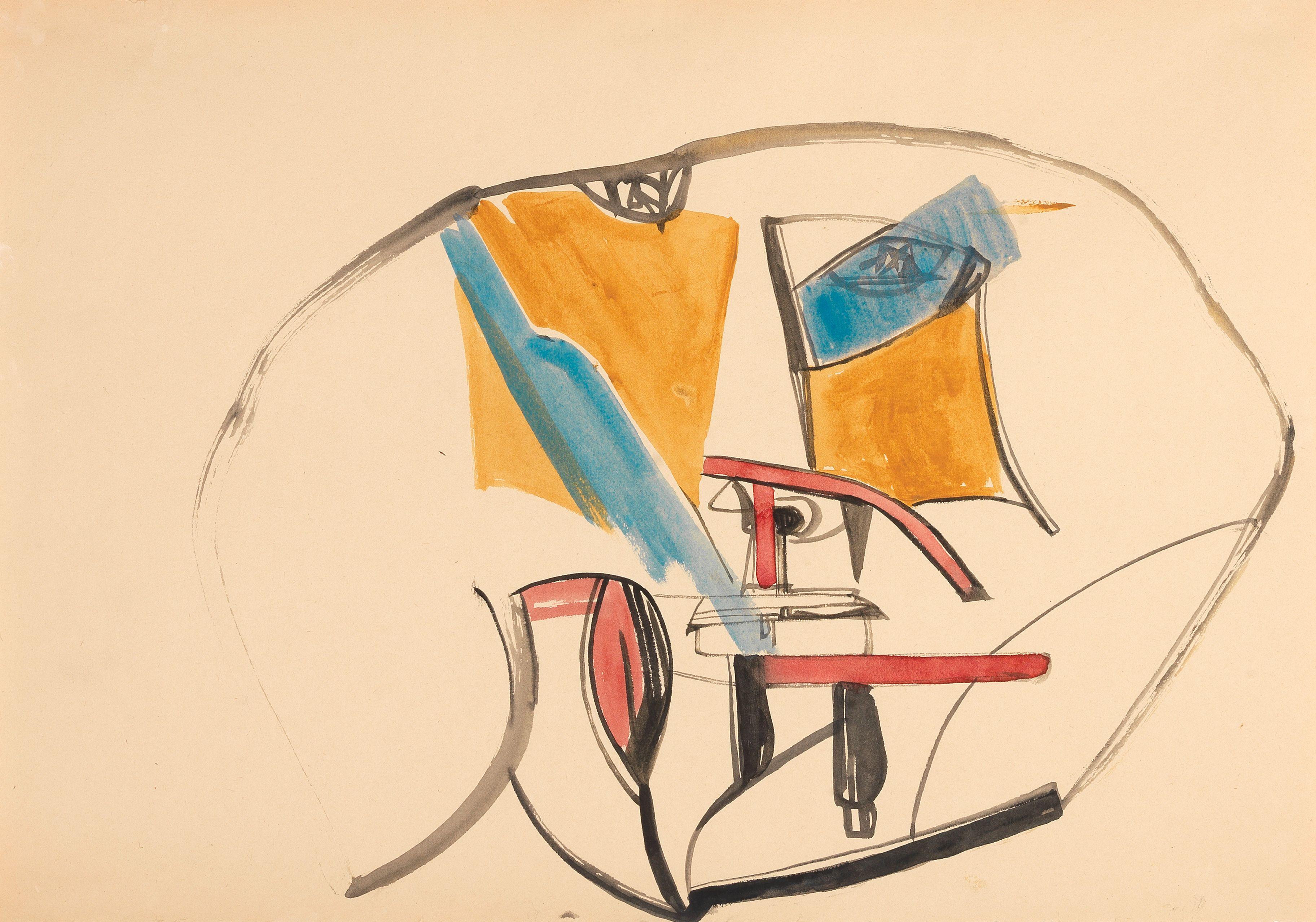 George Fullard - Abstracted Head