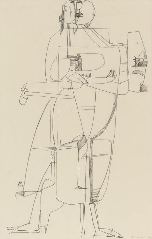 George Fullard - Couple embracing