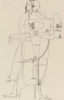 George Fullard - Couple embracing