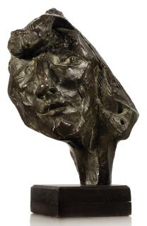 George Fullard - Glancing Woman