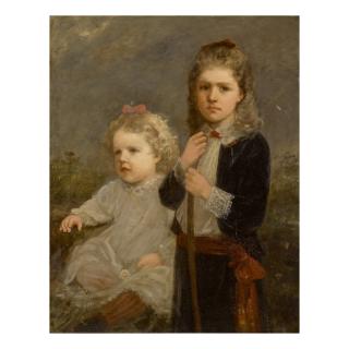George Fuller - Two Children