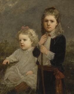 George Fuller - Two Children