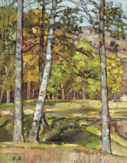 George Gardner Symons - Spring Landscape