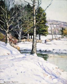 George Gardner Symons - The Old Stone Wall