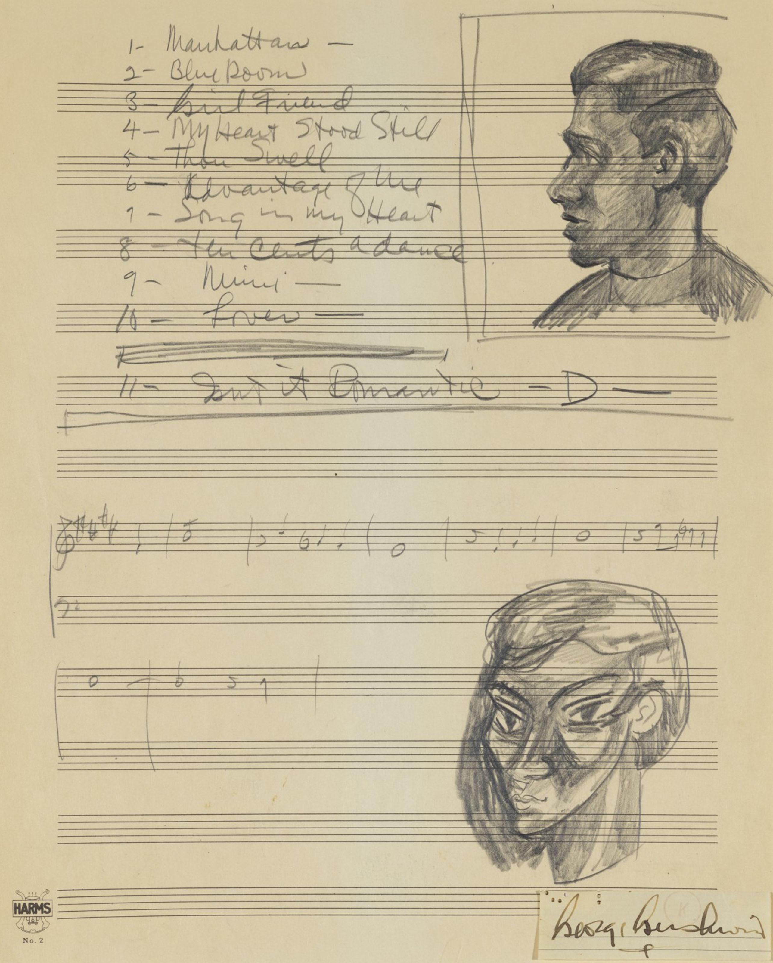 George Gershwin - Sketch For Porgy And Bess